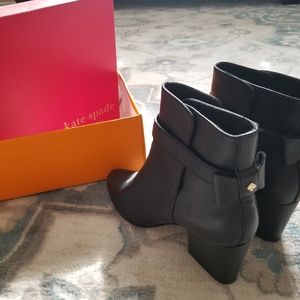 Kate Spade Black Booties